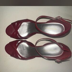 Elegant Red Women's Sandals